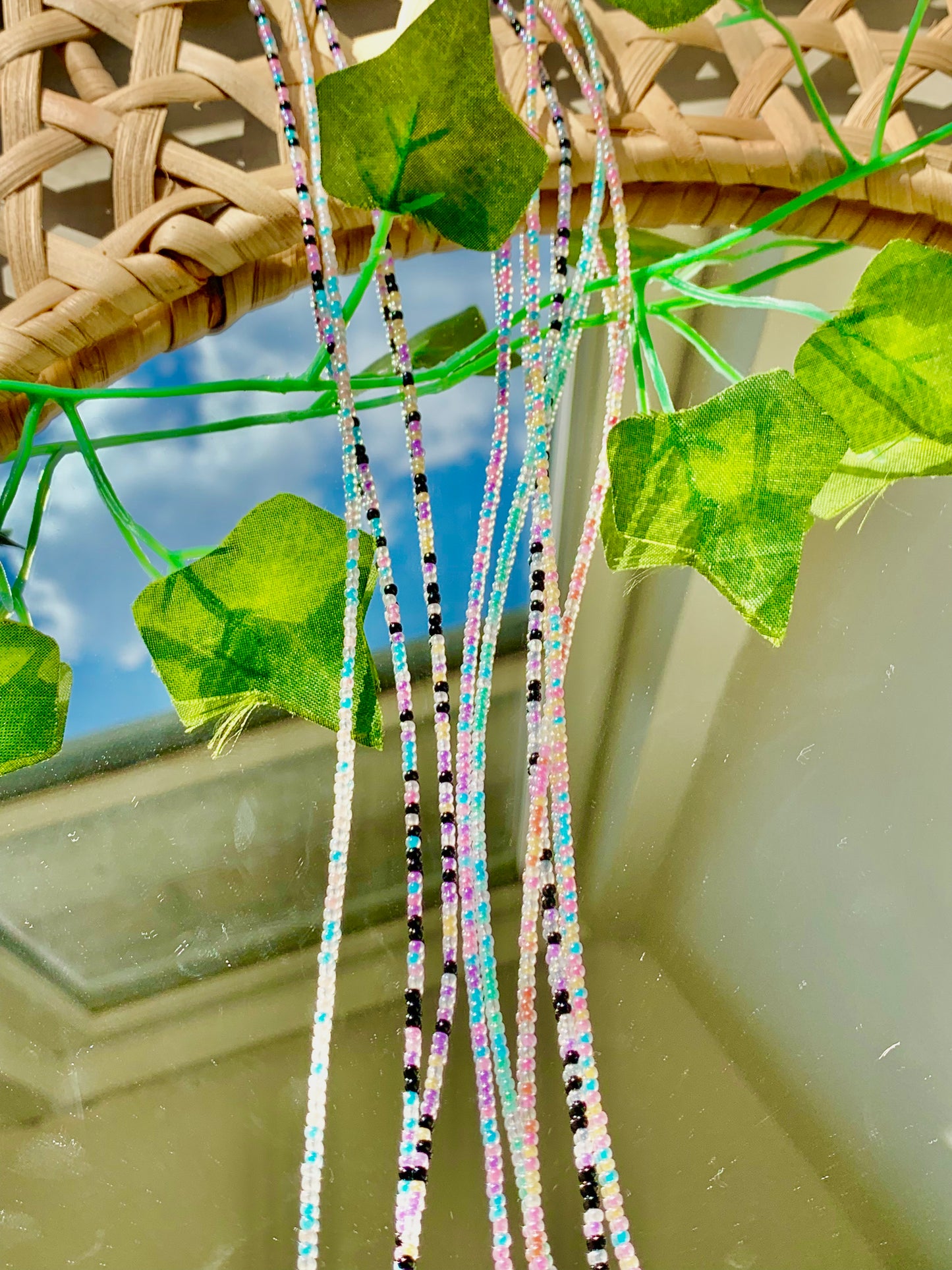 CLEARANCE: Handmade LGBTQ+ Pride Beaded Necklace