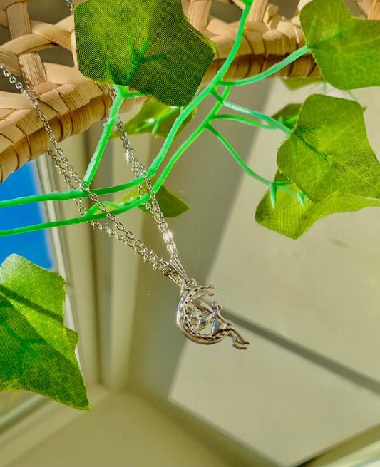 Handmade Silver Fairy Necklace